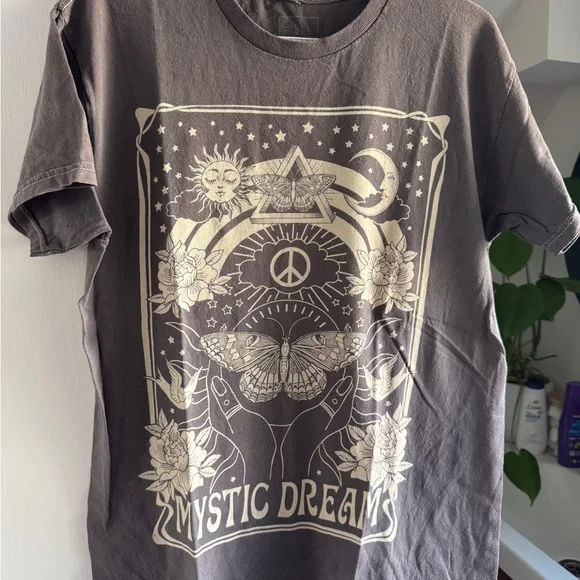 Full Tilt Brown Graphic Tee - Picture 1 of 6